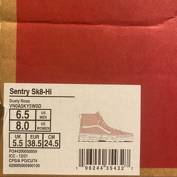 Vans Sentry Sk8-Hi NWT - Picture 10 of 10